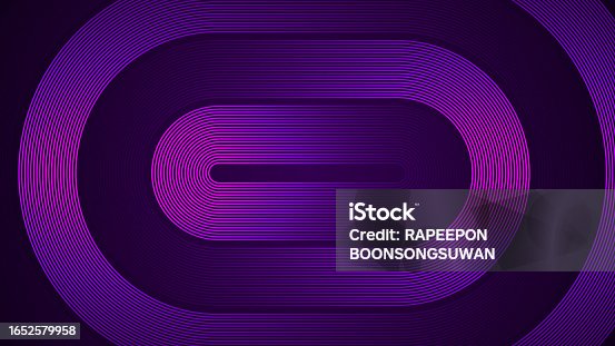 istock Dark violet simple abstract background with lines in a curved style geometric style as the main element. 1652579958