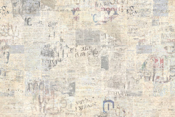 istock Newspaper paper grunge vintage old aged texture background 1652590368