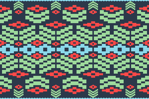 Ijas Abstract Ethnic Patterns Stock Illustration - Download Image Now - Abstract, Art ...