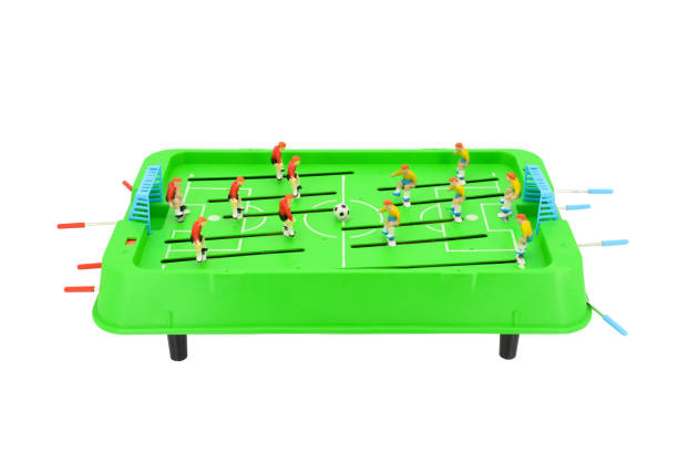 istock Table football game isolated on white background 1652601195