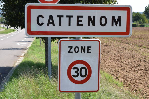 istock village sign of Cattenom 1652639657