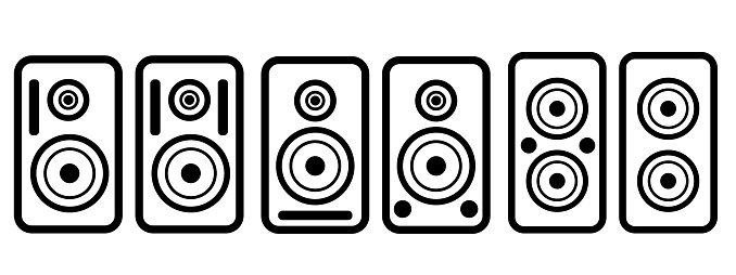 Linear studio speakers
