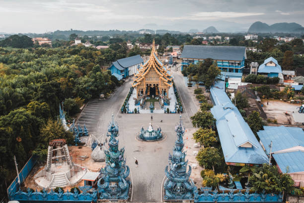 The Blue Temple, Chiang Rai, Thailand