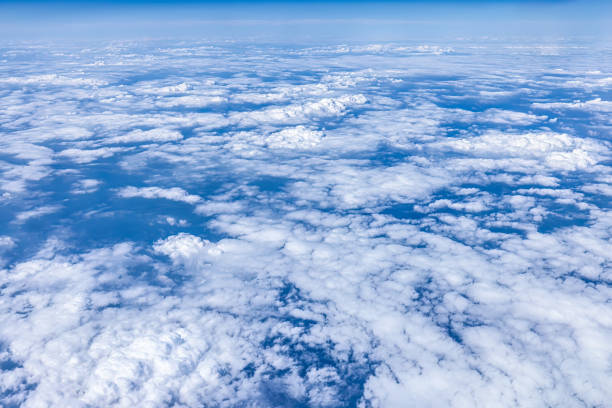 Scenery from the plane during vacation