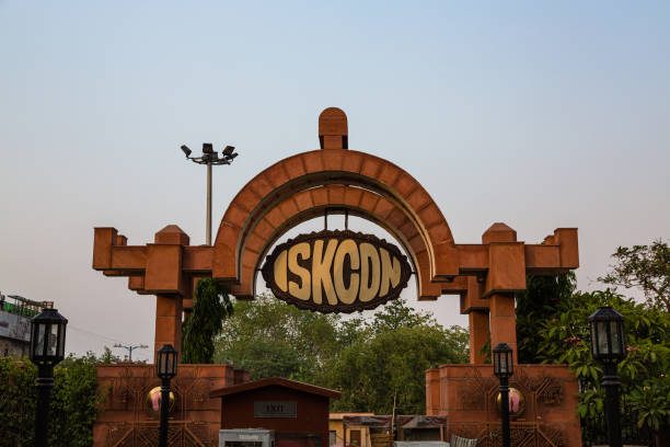 istock Iskcon Temple in New Delhi, India 1652730574