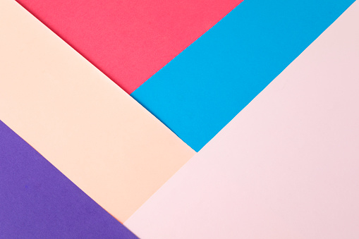 Multi colored pastel paper background
