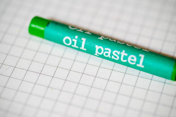 istock Green Oil Pastel Crayon 1652791128