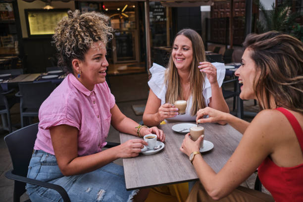 istock friends having coffee on an outdoor terrace 1652861284