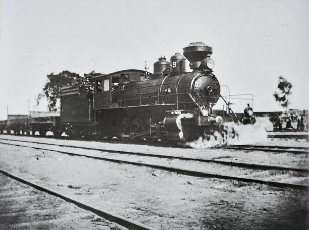 istock Locomotive of the Trans-Siberian Railway 1652951963