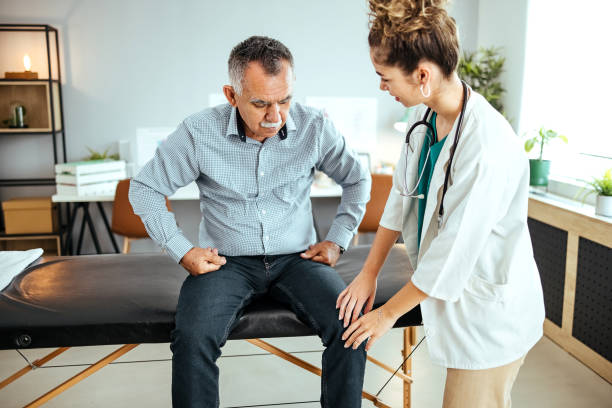 istock Female doctor examining a patient 1652960897