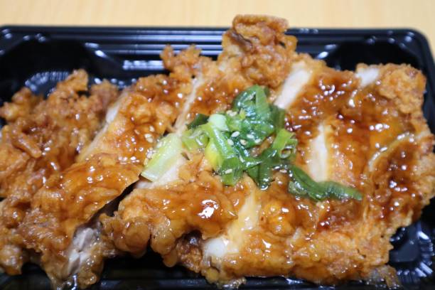 istock Close-up of chicken tatsuta 1653018546
