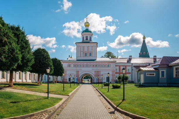 istock Iversky monastery in Valdai, Russia. 1653030359