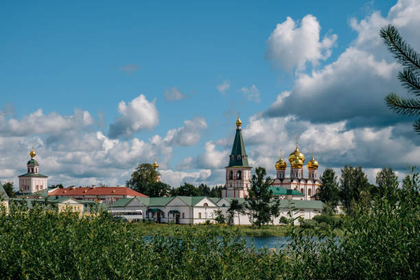 istock Iversky monastery in Valdai, Russia. 1653033585