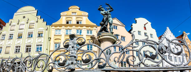 istock old town of Augsburg - bavaria 1653052447