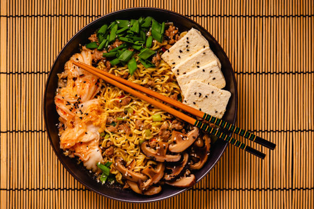 istock Korean style instant noodle, Shin Ramyeon. 1653102161