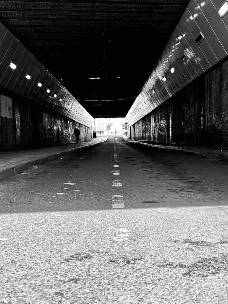 istock Looking ahead into a tunnel at Newcastle Upon Tyne 1653111567