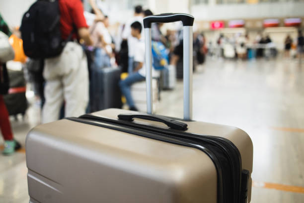 istock Luggage on the airport 1653161372
