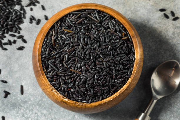 istock Organic Dry Black Forbidden Rice 1653204540