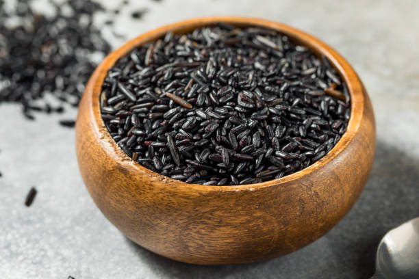 istock Organic Dry Black Forbidden Rice 1653205067