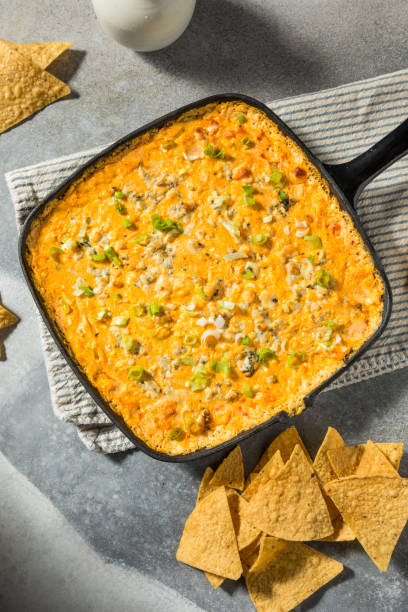 istock Homemade Warm Buffalo Chicken Dip 1653210439
