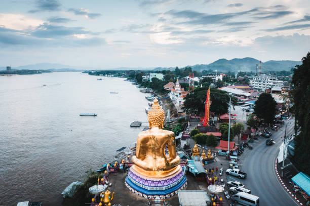 istock Golden Buddha, Golden Triangle, Thailand 1653273700
