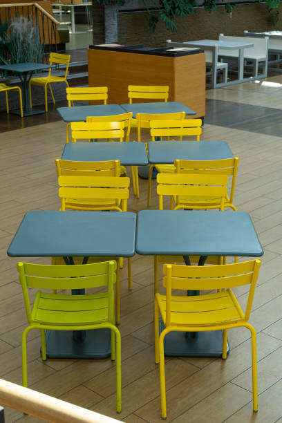 istock Restaurant Table, Empty Cafe Tables, Bar Terrace, Outdoor Restaurants, Outside Trattoria 1653396631