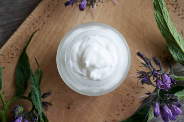 istock A jar of homemade comfrey root or knitbone ointment 1653413305