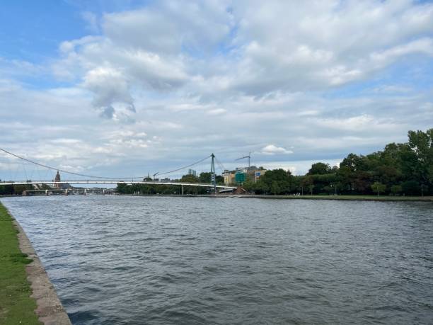 istock Waterfront of Main river in Frankfurt 1653436766