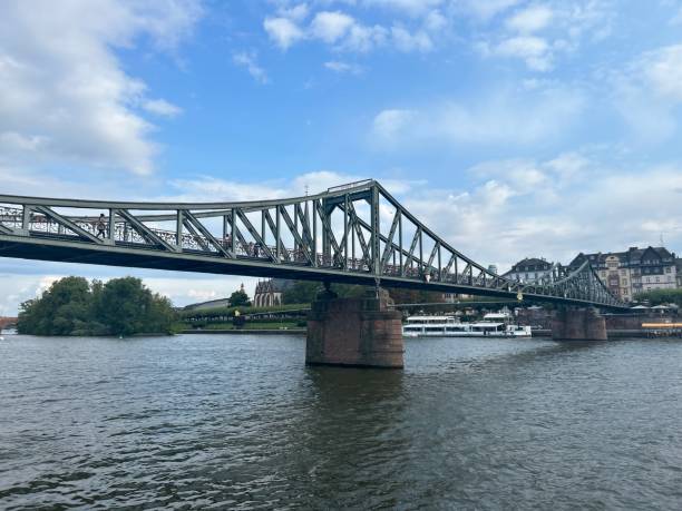 istock Waterfront of Main river in Frankfurt 1653438375