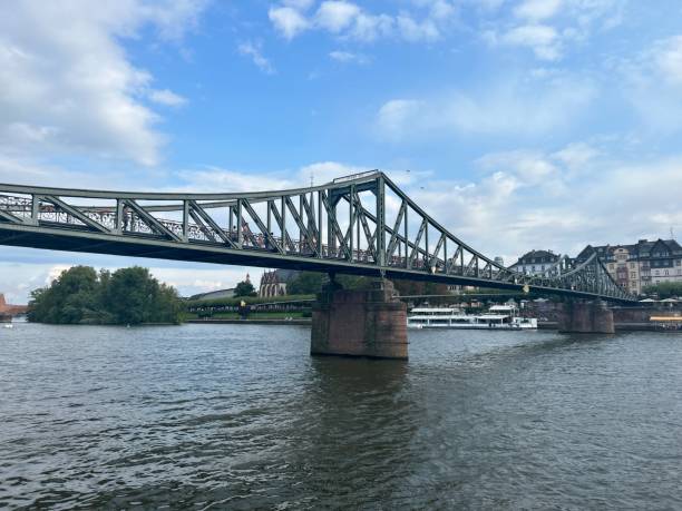 istock Waterfront of Main river in Frankfurt 1653438920