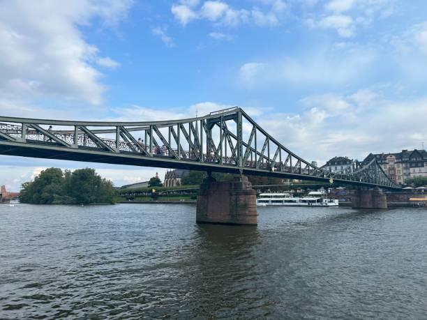 istock Waterfront of Main river in Frankfurt 1653441682