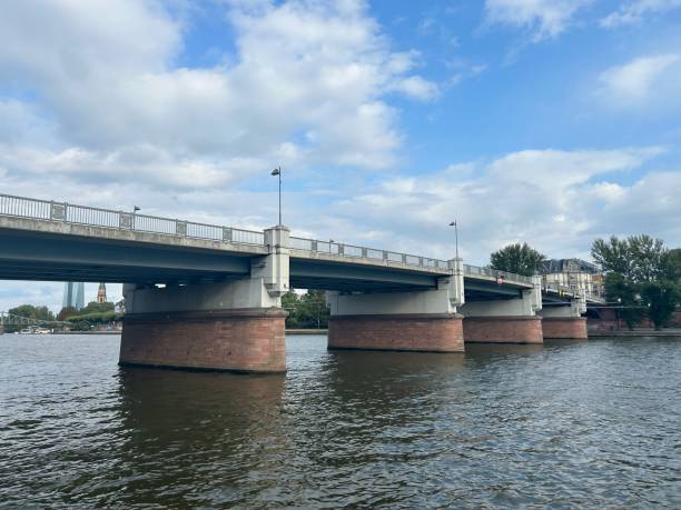 istock Waterfront of Main river in Frankfurt 1653442804