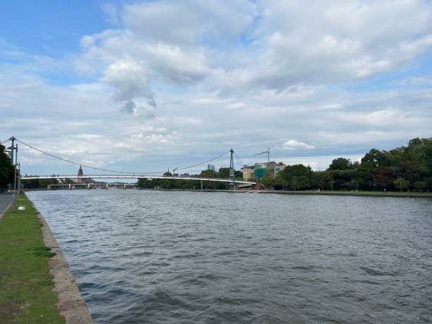 istock Waterfront of Main river in Frankfurt 1653444720
