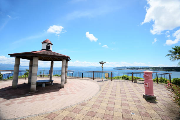 istock View of Ibusuki roadside station with beautiful clouds flowing by 1653526783