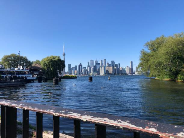 istock City view in the horizon behind the water 1653739079