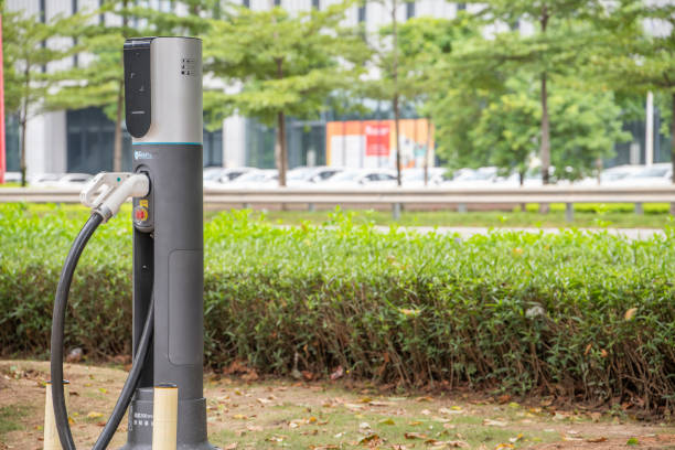 istock Electric vehicle charging station 1653908216