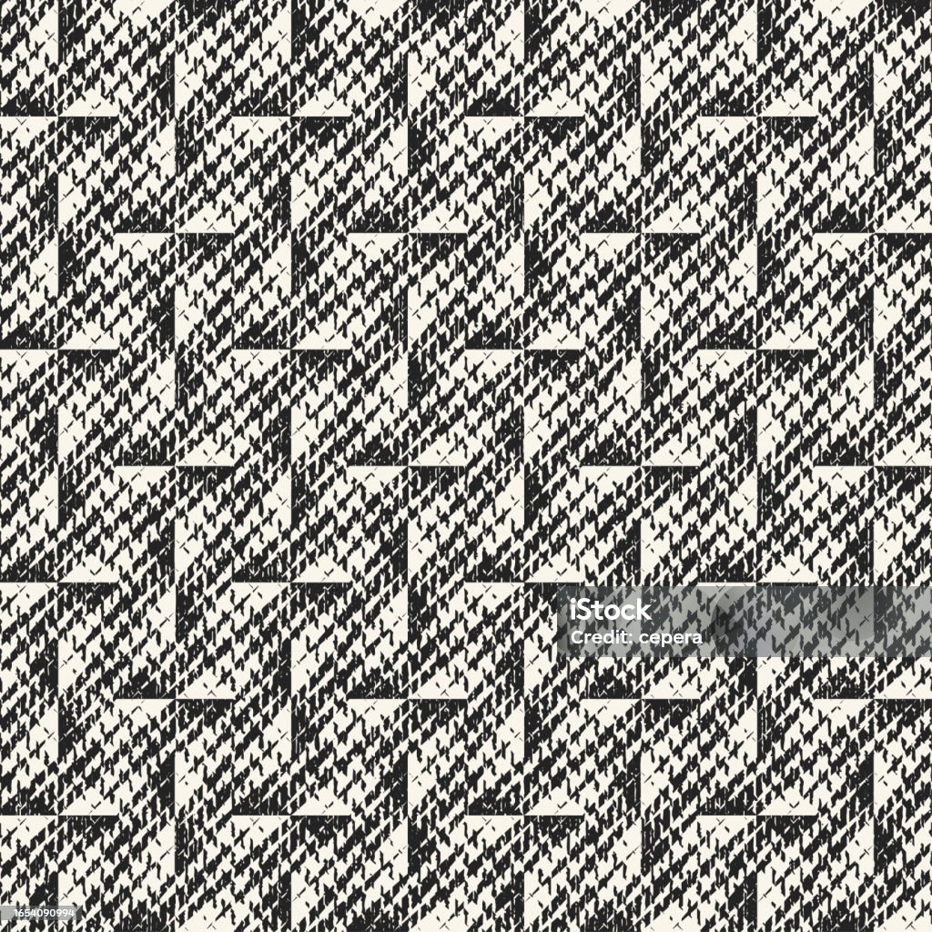 Diamond Check Pattern Monochrome Brushed Textured Optical Diamond Check Pattern Stock ...