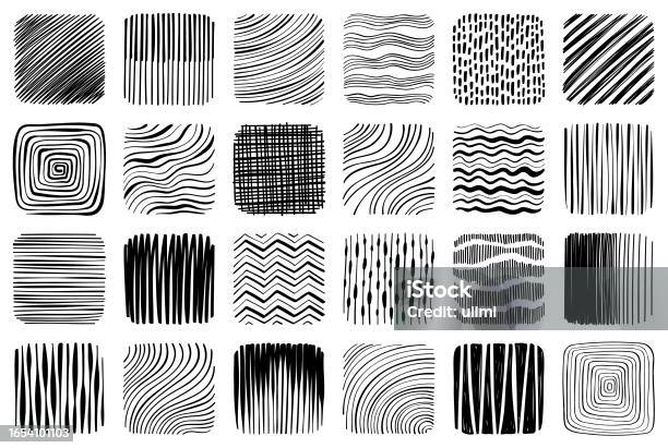 Line Drawing Squaws Squares Stock Illustration - Download Image Now - Textured, Line Art ...