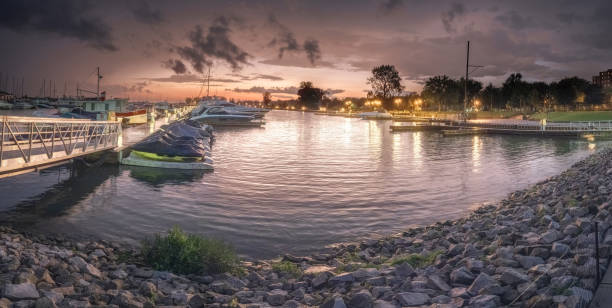 Marina in Leamington Ontario.
