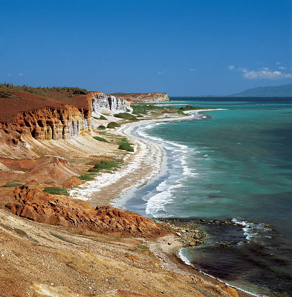 istock Erosioned landscape in  caribbean island 165418424
