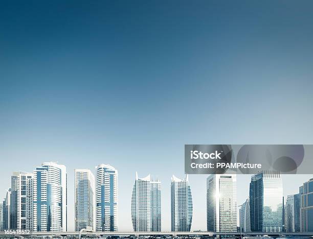 Dubai Business Towers Stock Photo - Download Image Now - Dubai, Banking, Luxury