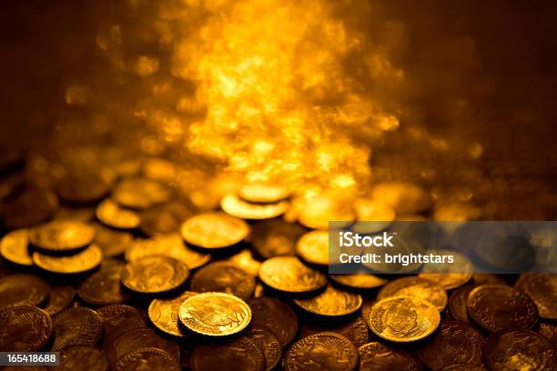 Gold Coins Stock Photo - Download Image Now - Coin, Gold - Metal, Gold Colored