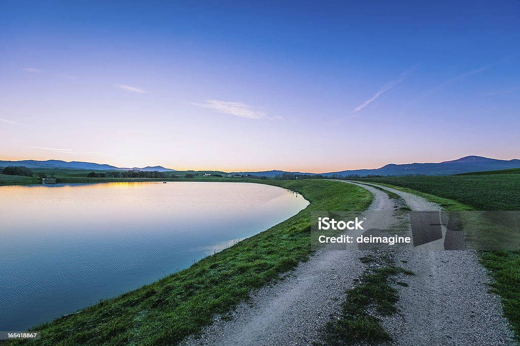 Matin Route de campagne - Photo de Aller de l'avant libre de droits