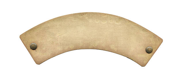 Old brass plate Old brass plate on white background bronze plaque texture stock pictures, royalty-free photos & images