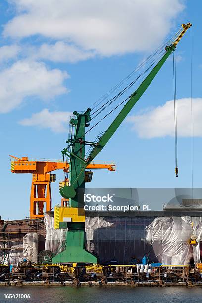 Photo libre de droit de Grues Sur Le Chantier Naval banque d'images et plus d'images libres de droit de Soulever - Soulever, Acier, Activité