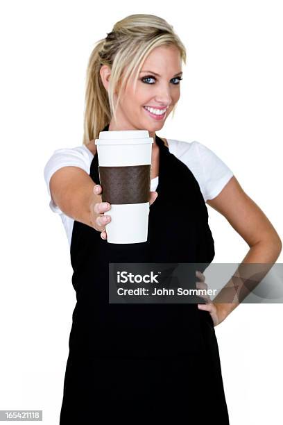 Frau Mit Kaffee Stockfoto und mehr Bilder von Barista - Barista, Kaffee - Getränk, Coffee Shop