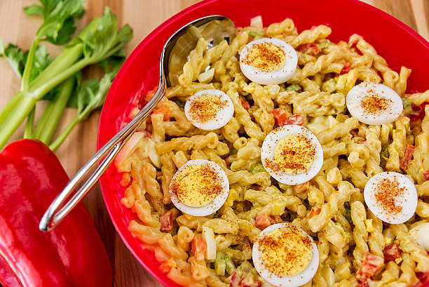 istock Bowl of Amish Macaroni Salad 165422276