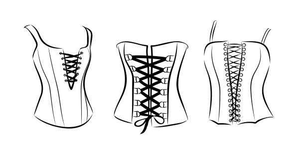 1,000+ Sketch Corset Stock Illustrations, Royalty-Free Vector