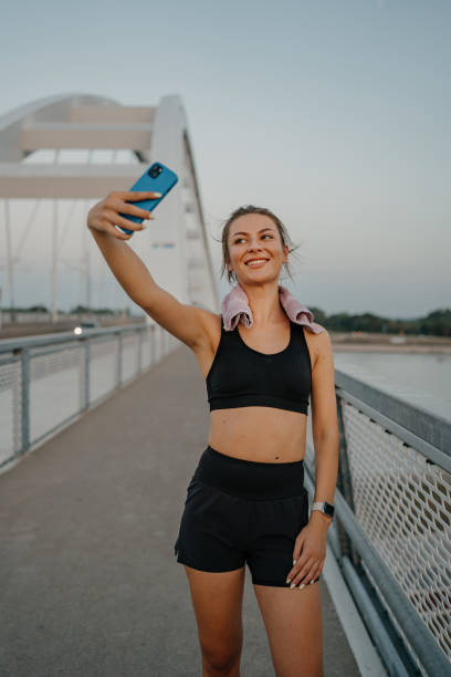 istock Young woman's running breather 1654253510