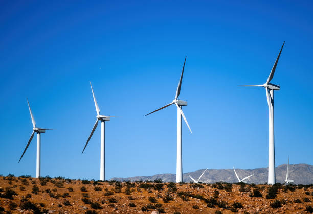 istock Windmills in the desert 1654266208